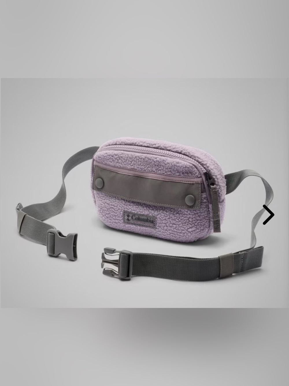 NWT Unisex Helvetia™ Sherpa Hip Pack in Shale Purple/City Grey